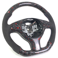 Volant sport pour BMW en fibre de carbone forgée rouge pour BMW M3 E46 E39 E53 330ci 325i Series