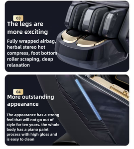 Silla de Masaje de Lujo C38 SL Track 4D, <span class=keywords><strong>Spa</strong></span> de Pies de Cuerpo Completo, Venta al por Mayor, Reclinable Portátil y Plegable, Gran Venta - Product Image 5