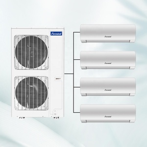 Gree tùy chỉnh hộ gia đình điều hòa không khí chia AC VRF đa đơn vị Cassette Ống Trung tâm điều hòa không khí hệ thống DC biến tần - Product Image 1