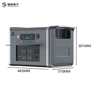 Estación de Energía Portátil de 2000W, Batería de 640000mAh, Onda Sinusoidal Pura, Resistente al Agua, Carga Solar Rápida, Pantalla LED, Power XG-KX2000W 2000w - Product Image 5