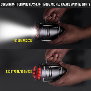 فانوس كلاسيكي مقاوم للماء قابل للطي، فانوس LED، تلسكوبي، وفانوس يعمل بالبطارية للبحث الليلي - Product Image 3