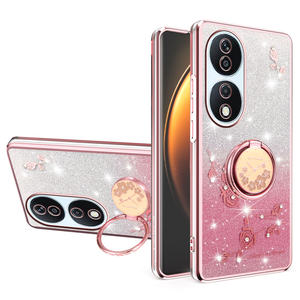 Nueva llegada fundas de teléfono para Xiaomi 5X/10 Lite/8/9/10/10S/11 <span class=keywords><strong>Pro</strong></span>/<span class=keywords><strong>12T</strong></span> <span class=keywords><strong>Pro</strong></span>/14/14 Ultra Luxury Kickstand a prueba de golpes Glitter - Product Image 4