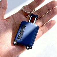 Porte-clés en PVC gaufré 3D de haute qualité, chaîne personnalisée, logo d'entreprise personnalisé pour cadeau promotionnel