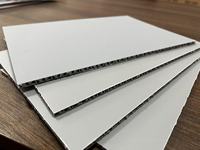 Panneau alvéolé en PP 8x4 pieds, traitement Corona 50 Dyne, blanc opaque, 3 mm 5 mm, pour impression numérique/UV