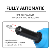 Rivet Pistolet Outil À Main Électrique Rivetage Riveteuse Outils Boulonné Connexion Perceuse Sans Fil Batterie 18v Écrou