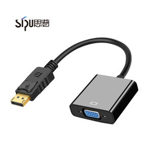Convertidor Activo DisplayPort a VGA 1920x1080, Adaptador Plug and <span class=keywords><strong>Play</strong></span> de DP Macho a VGA Hembra para Laptop - Product Image 4