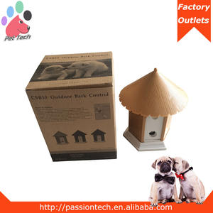 Dispositif <span class=keywords><strong>anti</strong></span>-<span class=keywords><strong>aboiement</strong></span>, boîte d'<span class=keywords><strong>aboiement</strong></span> extérieure pour chien, dispositif répulsif extérieur pour chien avec contrôle de niveau ultrasonique réglable - Product Image 3