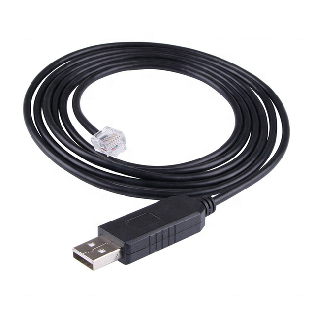 FTDI Chip USB to RJ12 6P6C RS232 Serial Adapter Cable
