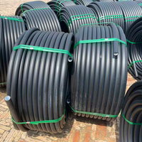 Tuyau de Conduite PE 25mm 32mm 40mm 50mm 63mm pour Câble à Fibre Optique de Communication, Conduit en PEHD avec Noyau en Silicone