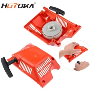 HOTOKA gasoline chain saw spare parts assembly pull recoil starter 58cc chainsaw starter assy for 4500/5200/5800