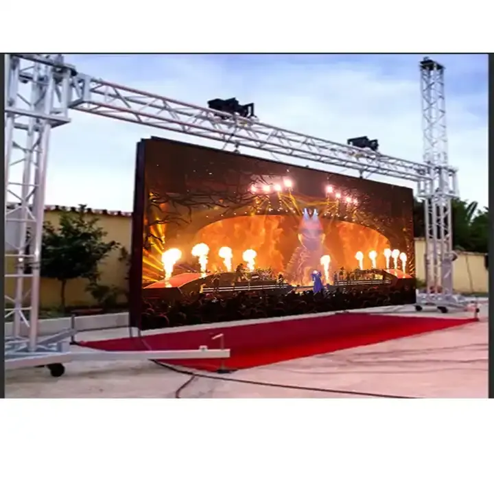 Anti-Collision High Refresh Full Color Concert Giant Event Stage Rental Led Display Video Wall Panel Screen for Outdoor Indoor