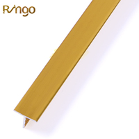 Profilé de sol en aluminium 6063-T5 en forme de T, moderne, étanche, durable et personnalisable |   Profils de bordure et décoratifs professionnels pour carrelage