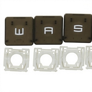 HK-HHT Tastenkappen für <span class=keywords><strong>MSI</strong></span> A15/A17 Laptops (2,4 GHz Kabellos PS/2) - WASD-Layout mit Scherenmechanismus & Scharnieren - Product Image 1