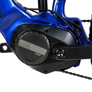 Kit de Motor Central para Bicicleta de Montaña con Suspensión Completa de Aleación de Aluminio EM6 con Acelerador Azul - Product Image 4