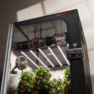 <span class=keywords><strong>Spider</strong></span> Farmer 730W G7000 Led à spectre complet élèvent la lumière 5x5 grand kit complet de tente de culture intelligente d'intérieur pour la croissance des plantes - Product Image 1