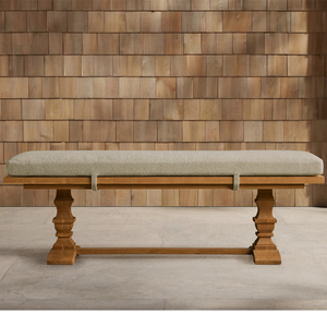 Set Moderno di Panche da Esterno in Teak con Copertura Rimovibile per Giardini e Cortili di Lusso - Product Image 1
