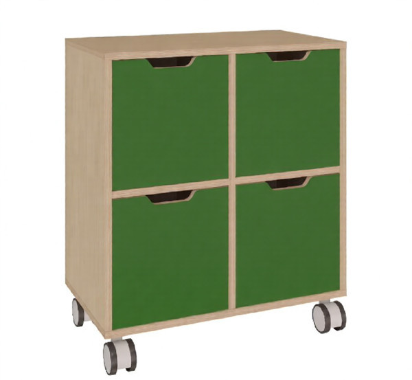 Nursery Kindergarten School Hotel Wooden Storage