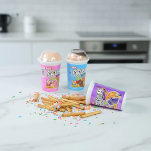 कारखाने की प्रत्यक्ष आपूर्ति ओएम ठोस मिठाई जाम उंगली बिस्किट चॉकलेट सॉस कप कैंडी चाओआन लुयुआन हलाल 12 महीने - Product Image 3