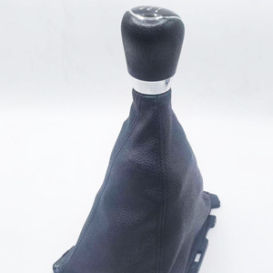 Chen Can Gear <b>Shift</b> <b>Knob</b> Cover Leather Black For Ford Manual Transmission Q2-2 K12 - Product Image 2