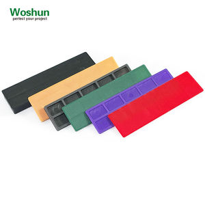Woshun 100x28mm Uシムズプラスチックウィンドウパッカープラスチックシム馬靴金属製ホースシューシム窓とドアを平らにするため - Product Image 5