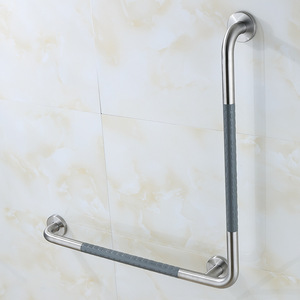 Renovación de inodoros adaptados para personas mayores con barras de apoyo plegables y barras de apoyo de acero inoxidable para asientos de inodoro accesibles. - Product Image 1