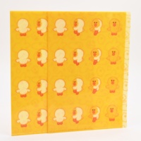 Porte-documents personnalisé A4/A5 en PP durable, couleurs personnalisées, impression UV, avec intercalaires à languettes, motifs mignons de dessins animés/anime