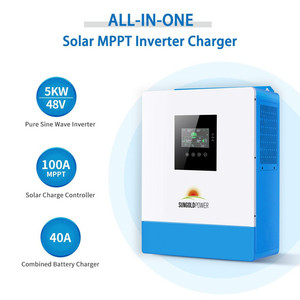 Amazing-offer OffGrid Solarr <b>Kit</b> 5000W 48VDC 120V 5.12KWH PowerWalls Battery 6 X 200 Watts Panels SGM-5K5E Original Amazing-offe - Product Image 4