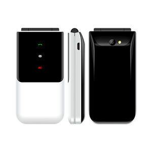 Sbloccato da 1.7 pollici Quad Band Dual SIM tastiera con pulsante grande UNIWA F2720 telefono cellulare Flip stile Clamshell all'ingrosso - Product Image 6