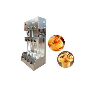 Machine automatique à 4 moules pour la fabrication de cornets de pizza croustillants, de cornets de glace, de gaufrettes, de coupes à sucre, de rouleaux d'œufs et de cornets de gaufres - Product Image 5