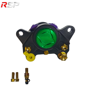 Pinza Freno Anteriore Universale per Scooter in Alluminio CNC RSP con Pistoni Contrapposti e Design Fisso - Upgrade Freno Anteriore - Product Image 1