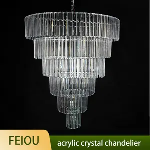 Decorazioni per matrimonio oggetti di scena lampadario in cristallo acrilico forniture per centro
