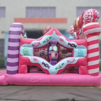 Château gonflable de petite ville, château amusant, en vente, pour enfants commerciaux, nouvelle collection