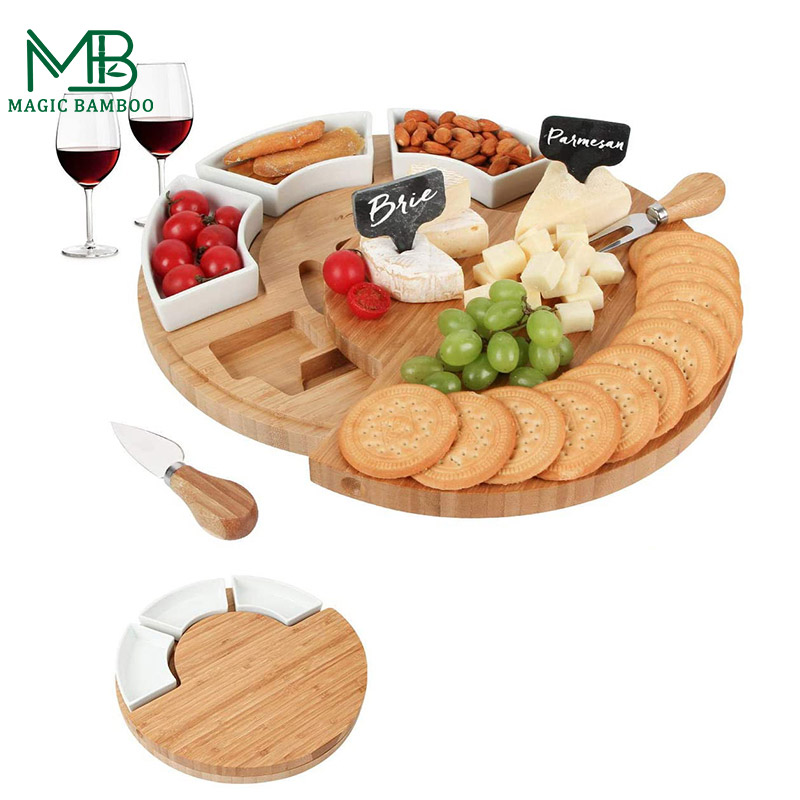 Заводская цена, Высококачественная доска для резки колбасы, бамбука, сыра