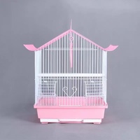 Cage à oiseaux carrée de haute qualité, écologique, en fil métallique fantaisie pour perroquet, pigeon, lapin, animal de compagnie