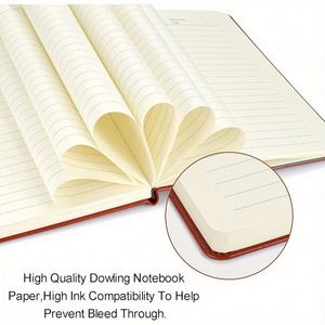Leader Definition Modern Leather <b>Journal</b> Notebook A5 Hardcover Premium Paper Cover Custom Printed Inspirational Leadership Gift - Product Image 4