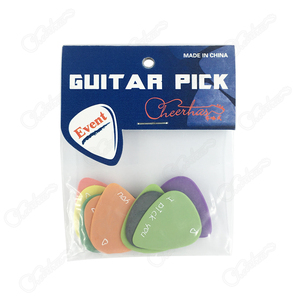 Cheerhas Thương Hiệu OEM Matte Xoáy/Teardrop Hình Dạng Derlin Guitar Plectrum Hỗ Trợ Lụa/Màu Sắc/Hot Stamping In Tùy Chỉnh Guitar Chọn - Product Image 6