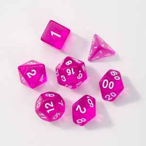 <span class=keywords><strong>Juego</strong></span> de Dados Poliédricos Transparentes de Acrílico para Juegos de <span class=keywords><strong>Rol</strong></span>, 7 Piezas, D20, para Juegos de <span class=keywords><strong>Mesa</strong></span> RPG - Product Image 5
