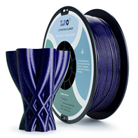 Filament d'impression 3D ZIRO du fabricant chinois 1.75mm 1kg Filament PLA PETG de diamant bleu 1.75mm PLA pour filament plastique d'imprimante 3D
