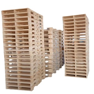 Palets de madera de palma de 1200 mm con entrada de cuatro vías, sin fumigación, para equipos logísticos - Product Image 4