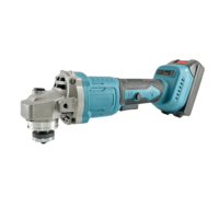 21V/20V/18V sans fil brushless 100/125mm batterie au lithium électrique polisseuse meuleuse d'angle meuleuse