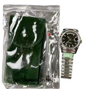Montre mécanique GMT de haute qualité avec mouvement 3255, version gravée avec ressort d'équilibrage bleu pour montre de luxe normale pour homme - Product Image 4