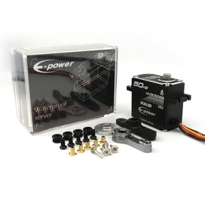 E-Power <span class=keywords><strong>RC</strong></span> <span class=keywords><strong>Servo</strong></span> 45KG 60KG Metal impermeable sin escobillas <span class=keywords><strong>Servo</strong></span> HB7545GS HV8060GS para <span class=keywords><strong>RC</strong></span> 1/10 1/8 coche Axial SCX10 <span class=keywords><strong>RC</strong></span> Coche - Product Image 5