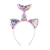 Vente chaude sirène adulte lapin dame oreille Sequin bandeau décoration de fête pour Pâques et Concerts