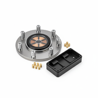 Boîtier de chargeur sans fil en aluminium usiné CNC de précision personnalisé, station de charge rapide standard Qi pour OEM/ODM