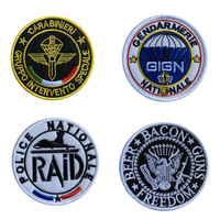 Patchs brodés auto-agrippants, badges tactiques morale assortis, patchs à appliquer soi-même pour la décoration de sacs à dos, gilets, chapeaux et vêtements