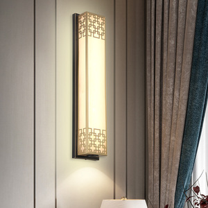 New Chinese Style Wall Lamp Marble <b>Led</b> <b>Light</b> Source 220V Living <b>Room</b> Bedroom Lighting Fixture - Product Image 1