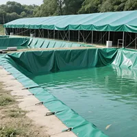 Bâche en PVC MILLION pour réservoir d'eau, bâche extérieure robuste, bâche de camion imperméable, bâche de camping, bâche en tissu enduit de PVC