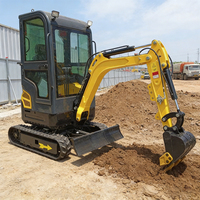 Livraison Gratuite Mini-Excavatrice sur Chenilles 1-5 Tonnes, Moteur EPA, pour Usage Agricole, Prix des Mini-Excavatrices 1 et 2 Tonnes