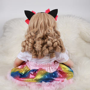 Lifelike 60cm New Handmade <strong>Bebe</strong> <strong>Reborn</strong> Realistic Baby Vinyl Doll <strong>Reborn</strong> Silicone Dolls for Girls - Product Image 3