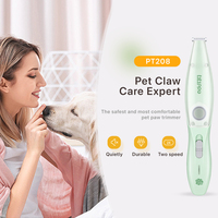 LILIPRO PT208 Cortadora de Pelo Profesional para Mascotas, Recortadora Eléctrica Silenciosa y Recargable para Patas de Perros, Afeitadora Inalámbrica para Gatos, Set de Aseo